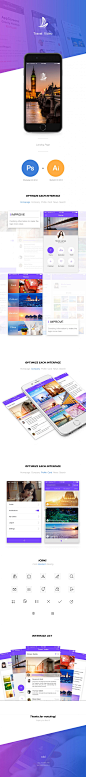 旅行APP-Travel Video by 尼卡设计 - UE设计平台-网页设计，设计交流，界面设计，酷站欣赏