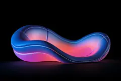 沙发多巴胺膨胀pop风电子产品模型图片