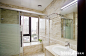 卫生间淋浴室玻璃移门隔断设计—土拨鼠装饰设计门户