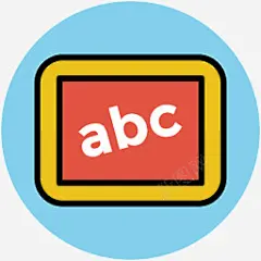 卡通学生手绘学生平板图标 页面网页 平面电商 创意素材