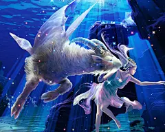 十二星座高清电脑桌面壁纸