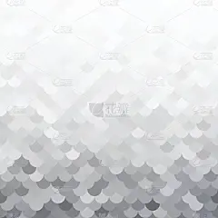 灰白色屋顶瓦片图案，创意设计模板