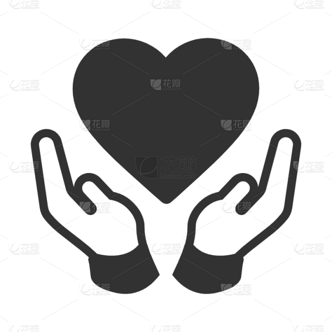 icon-公益慈善元素图片_图标图片素材-花瓣网
