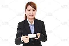 女士交换名片