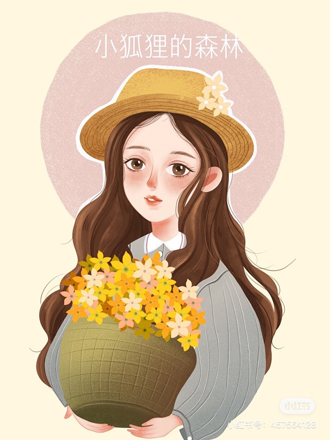 头像客订_小狐狸的森林__插画师作品_涂...