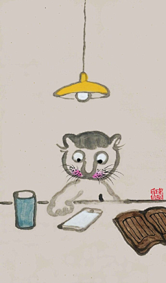 不与花猫同梦采集到水墨画