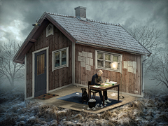 E″liarne采集到Erik Johansson 风格作品