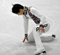 Yuzuru Hanyu of Japan falls on a jump during the men's short program at Skate Canada in Mississauga Ontario on Oct 28 2016 The 2014 Sochi Olympic...