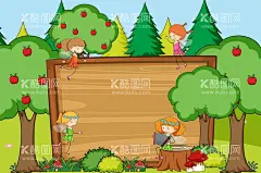 卡通小精灵  - 源文件下载【酷图网】卡通儿童,手绘儿童,可爱,快乐儿童,小学生,儿童素材,人物,生活儿童,