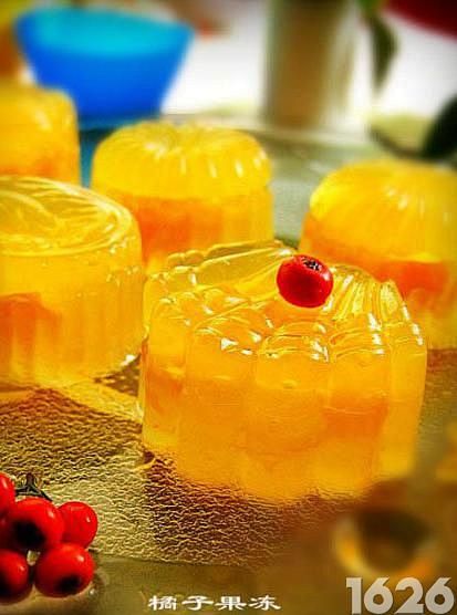 夏日美味甜品diy 橘子果冻简单做 - ...