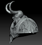 Dreadlord Varimathras` Bust (sculpture), Zoltan Hegedus : Dreadlord Bust (WoW fan art)
zbrush sculpture