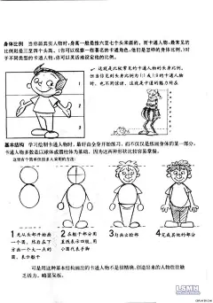 漫画教程,对画儿童书有用 - 插画网