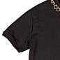 MUZA 冬装基本款 宽松短袖卫衣 领口宝石装饰 套头卫衣 黑色/灰色 原创 设计 新款 2013 正品 代购  中國