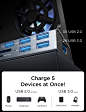 Amazon.com: LISEN Steam Deck Dock, 13 in 1 USB C Docking Station for Steam Deck & ROG Ally with HDMI 2.0 4K@60Hz, 5*USB 3.0, 100W PD Charging,Gigabit Ethernet, SD/TF Card Reader, for Steam Deck/ROG Ally/iPad Pro : Home & Kitchen