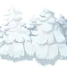树, 雪, 降雪, 覆盖, 冬天, 圣诞节, 十二月, 1 月, 森林, 伍兹