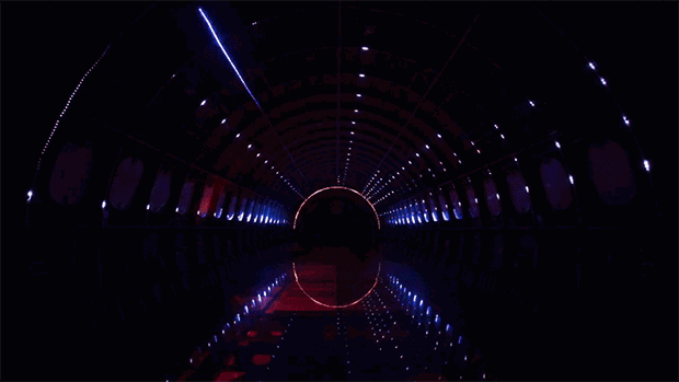 灯光mapping秀｜这个活动场地你一定...