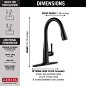 Delta+9113-BL-DST+Essa+Pull+Down+Single+Handle+Kitchen+Faucet+with+MagnaTite®+and+Diamond+Seal+Technology (2)