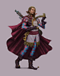 Fantasy Classes - Series 2, Forrest Imel : Since last year I've been working on a 2nd set of character classes to go along with the 1st set I did a couple of years ago. I did not expect me to take a whole year to do 16 characters, most of which were all d