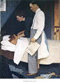美国画家Norman Rockwell绘画作品（一）