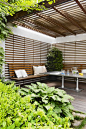 lovely outdoor room, I'm scheming to create a sense of privacy/intimacy in an outdoor space @beaulifestle@blogspot.com: 