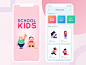 SCHOOL KIDS /iPhone  X 儿童APP界面