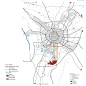城市规划宏观区位分析图