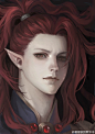 #阴阳师#\(￣▽￣)/天了噜拖了好久终于把茨木酒吞这两只也画完啦~！！画完怒攒一波欧气！！情人节了祝这俩有情人终成眷属吧，嗯【？ ​​​​