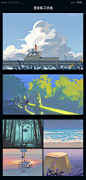 2021年9-10月速涂练习总结插画创作习作Tcat - 原创作品 -  