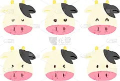 奶牛面部表情集