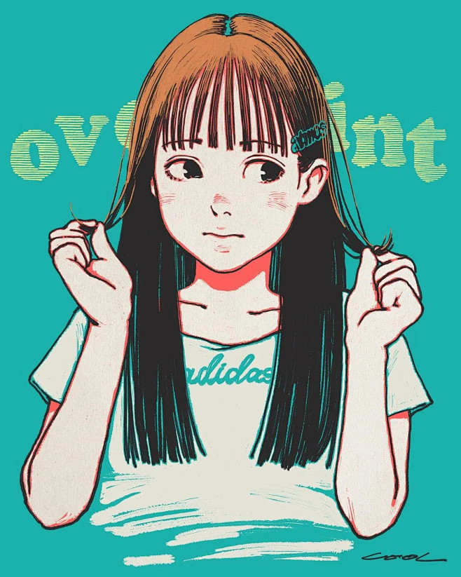 【古塔つみ/COTOH TSUMI】ユニーク作品 古塔つみ—OverPrint Pop Art • #古塔つみ#cotohtsumi • ｜藝術家