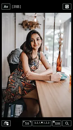 Woman Life Photo Camera Simulation Simple Fashion Style Poster Instagram Story