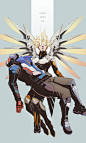 Mercy (Overwatch),Overwatch,Blizzard,Blizzard Entertainment,фэндомы,Soldier 76