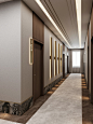 现代轻奢风+黄铜，五星酒店的局部改造 | DE&DE-建e室内设计网-设计案例