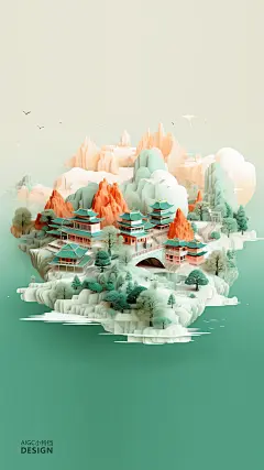 国风山水壁纸