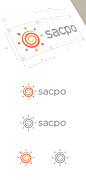 Sacpo logo design attachement