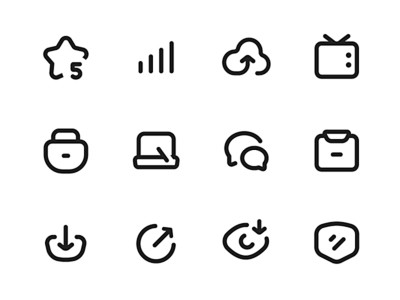 Icons set for OnionM...