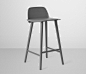 Nerd Bar Stool | low by Muuto | Bar stools