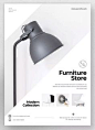 Furniture Flyer Template PSD. Download