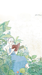 #飞乐鸟分享# 遇见一个人。图 | 插画师chatte ​​​​