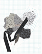 Pins and Needles, 2012 : These scanned collages exist in book form, they are separated into their pages for viewing purposes.