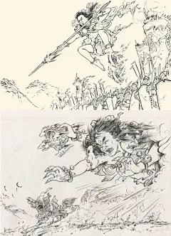 看完电影不过瘾？哪吒题材连环画、年画、插图盘点（全网最完整）|绘画|程十发|哪吒闹海_网易订阅