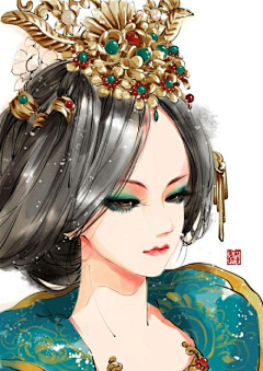 吋帆采集到入画