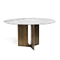 Pierre Dining Table - Bronze | Interlude Home