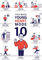 기아인이 함께 만든 YOUNG HEART MODE 10 동료의 다른 모습을 인정하세요. 물어보는 것을 부끄러워 하지 마세요. 스마트하게 일하고 제 때 퇴근하세요 할까 말까 고민될 땐 주저 말고 시작하세요 비효율적인 형식에 집착하지 마세요 존중과 설득의 언어로 이야기하세요 내 일만 중요하다고 하지 마세요 배움을 멈추지 마세요 어려움 대신 도전이라 말하세요 스스로 한계를 인정하지 마세요