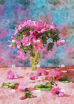 花朵 植物 自然 叶子 花园 夏天 鲜艳的色彩 花束 花瓶