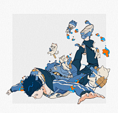 🎨小七小八采集到半次元