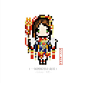 #阴阳师樱花祭##拼豆图纸#  撸了四大SAMA的樱花祭系列皮肤，图纸参照@五颜六色大刷纸 改版改色，头上的橘子超Q的，放大了一点@网易阴阳师手游 @阴阳师手游同人帐 
ps：一切图纸成品禁止商用 ​​​​