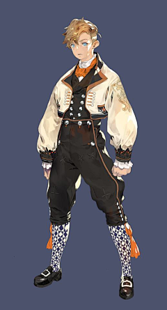 GUNJOU采集到角色/服饰 偏欧式
