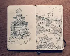 I&amp;B插画丨这才是速写本！别在你的本子上胡逼画了，求你了
