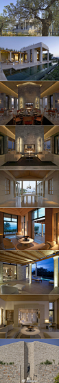 #DINZ酒店# Amanzoe 希腊安缦索伊酒店-由安缦酒店集团旗下老资格的设计师Ed Tuttle亲自操刀。